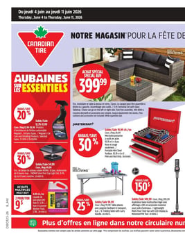 Circulaire Canadian Tire Circulaire Canadian Tire